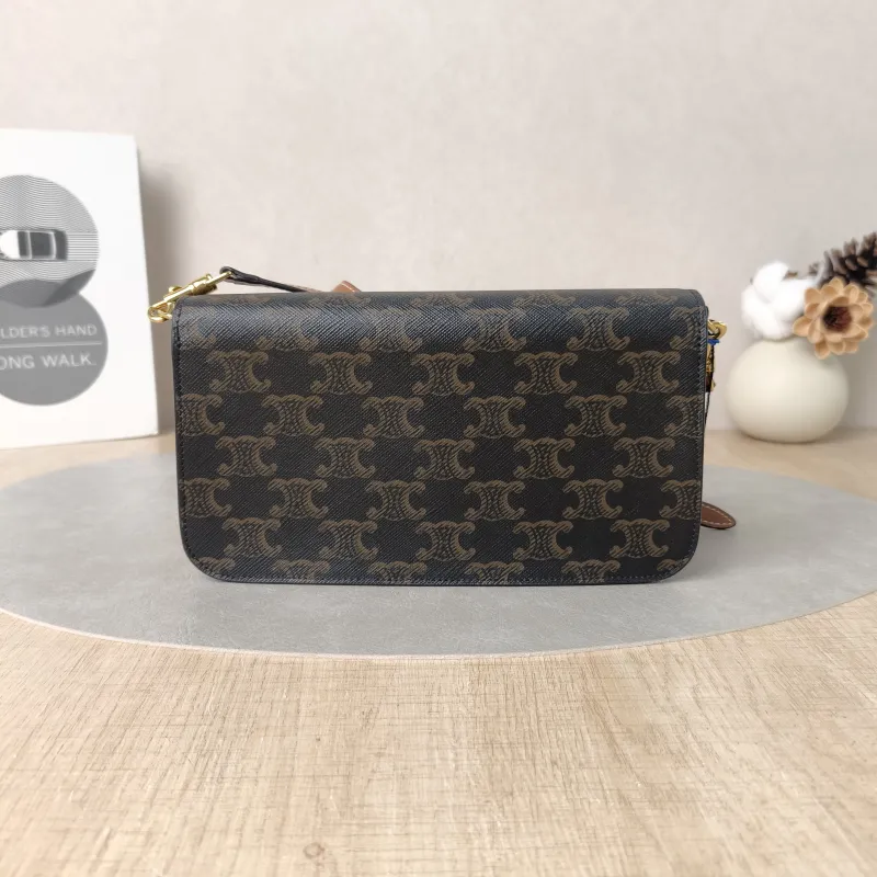 CELINE Shoulder Bag Crossbody Bag Monogram PVC One Size21 × 3 × 11 cm — cover view 2 of 6