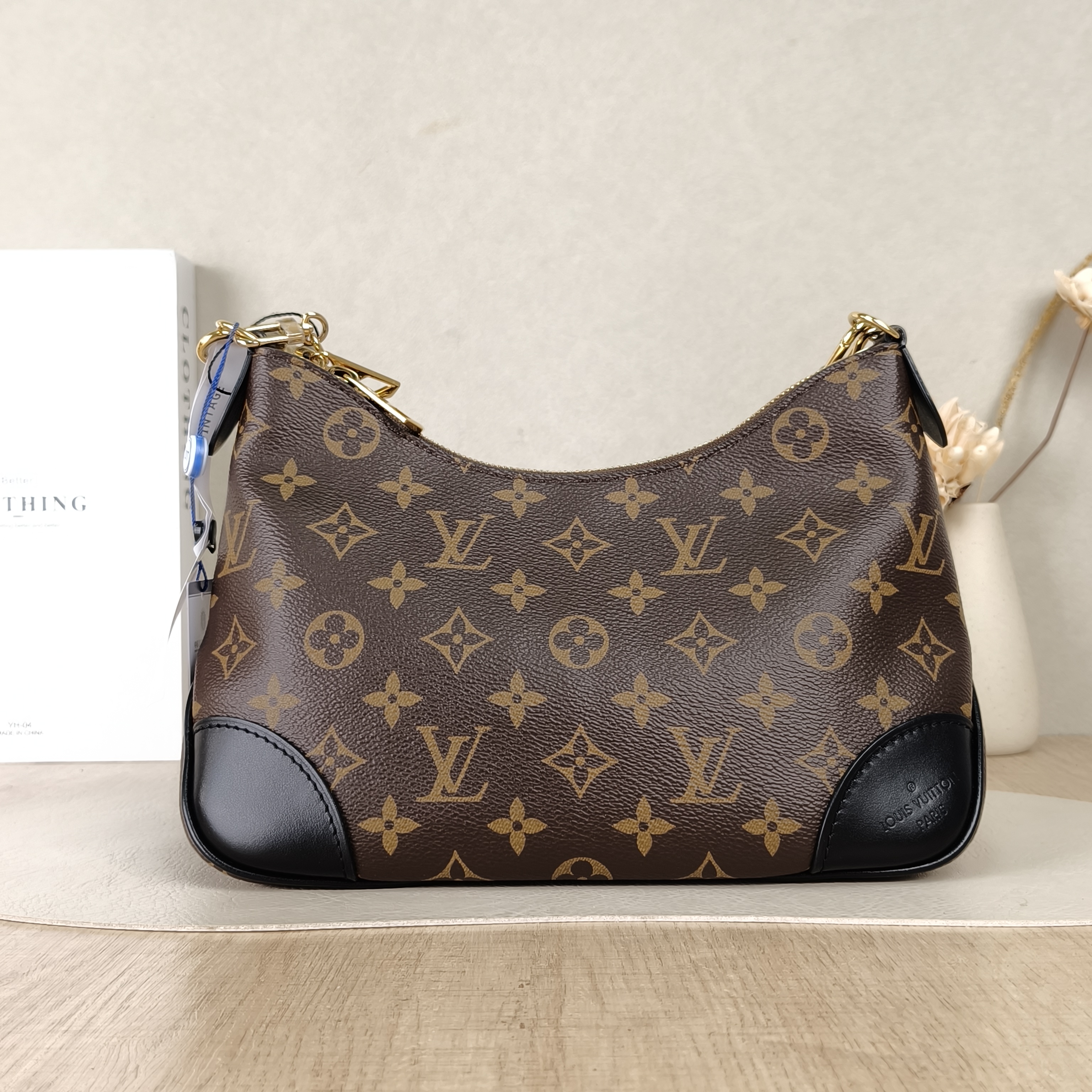 Louis Vuitton Crossbody Bag Boulogne PVC Small26 × 9.5 × 16 cm — cover view 4 of 5