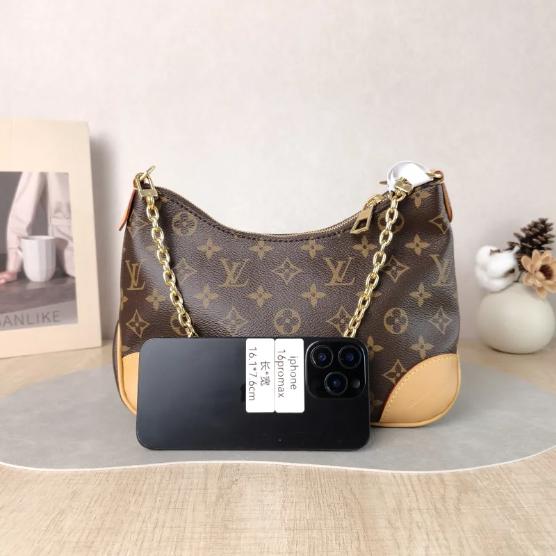 Louis Vuitton Crossbody Bag Boulogne PVC Small 26 × 9.5 × 16 cm — cover view 6 of 6