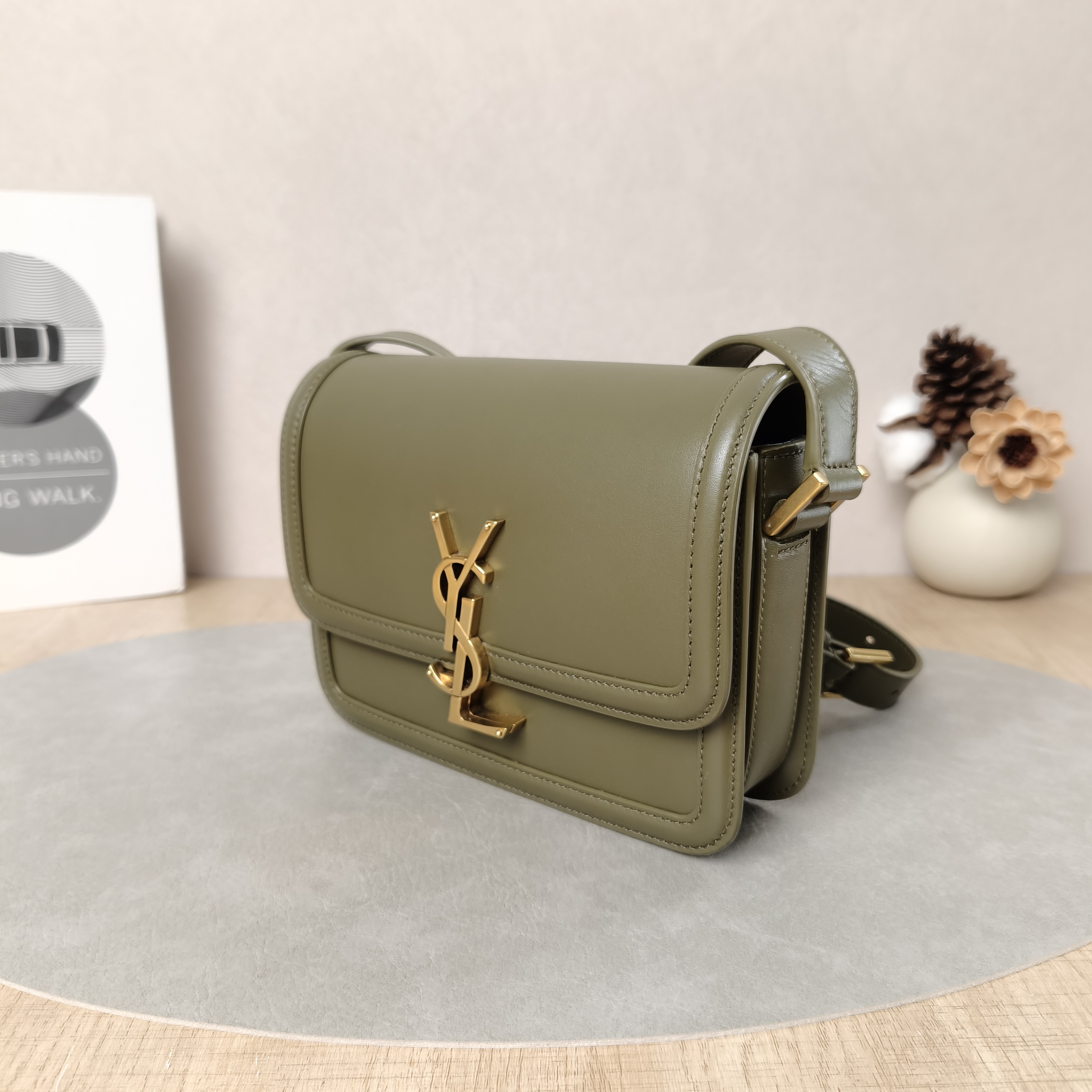SAINT LAURENT Crossbody Bag Solferino Box Shoulder Bag Calfskin Small19 × 5 × 13 cm — cover view 3 of 5