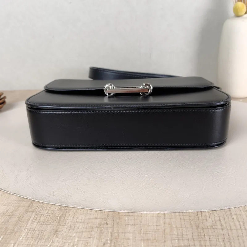 SAINT LAURENT Crossbody Bag LE Pave Shoulder Bag Black Calfskin One Size 24 × 7 × 17 cm — cover view 5 of 5