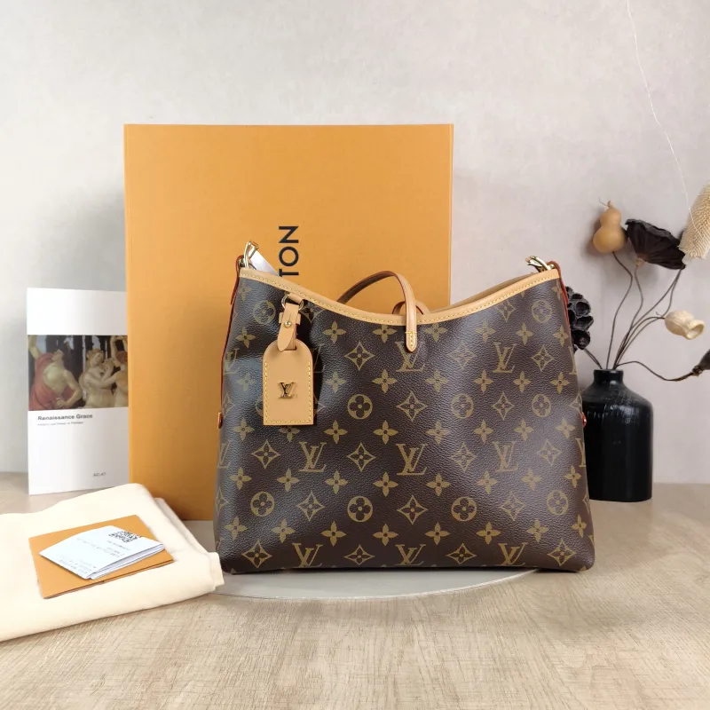 Louis Vuitton Crossbody Bag Carryall Monogram PVC Small 29 × 12 × 24 cm — cover view 3 of 6