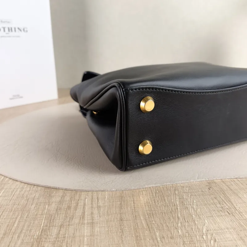 BALENCIAGA Crossbody Bag RODEO Black CC alfskin Mini 23 × 10 × 17 cm — detail view 4 of 12