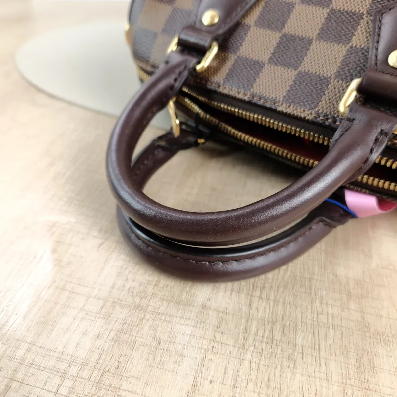 Louis Vuitton Crossbody Bag Speedy20 Shoulder Strap PVC Small 20.5 × 12 × 13.5 cm — detail view 9 of 12