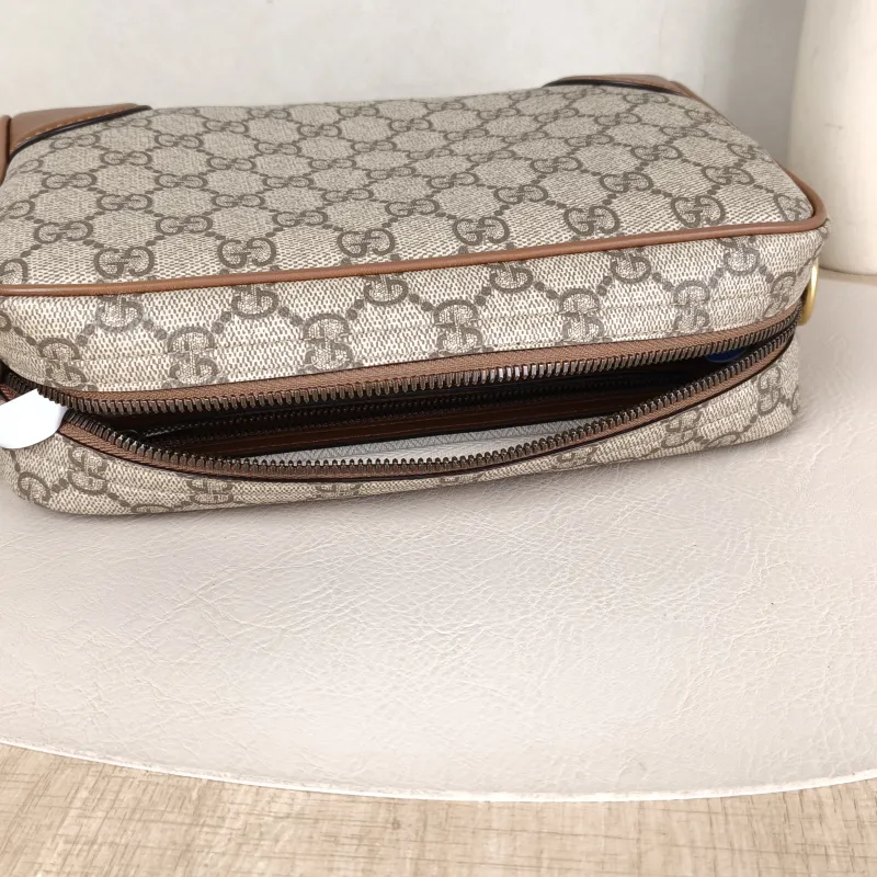 GUCCI Crossbody Bag GG Emblem Crossbody Bag Monogram PVC Small23 × 7 × 17 cm — detail view 7 of 13