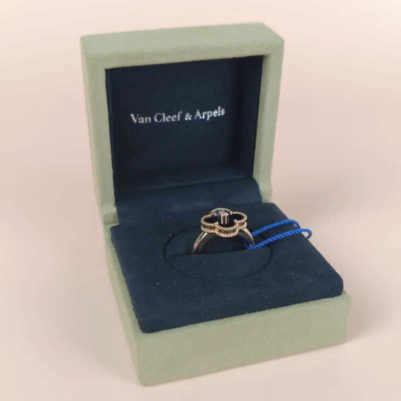 Van Cleef & Arpels Ring Alhambra Alhambra Collection Ring 18KY ellow Gold Vintage Small55 — cover view 8 of 9