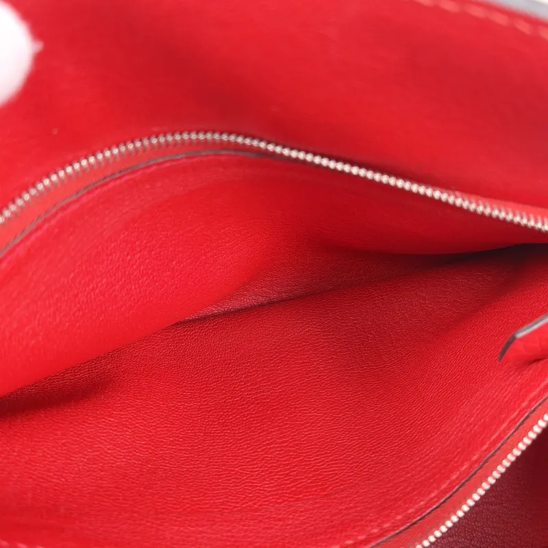 Hermès Crossbody Bag Jypsiere 28S5 Taurillon Clemence TC Calfskin Small28 × 12.5 × 23.5 cm — detail view 7 of 13