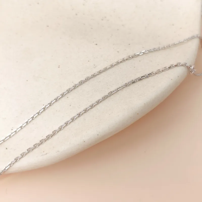 Van Cleef & Arpels Necklace Alhambra Alhambra Collection Necklace 18KW hite Gold Vintage Small 42cm โ cover view 5 of 11