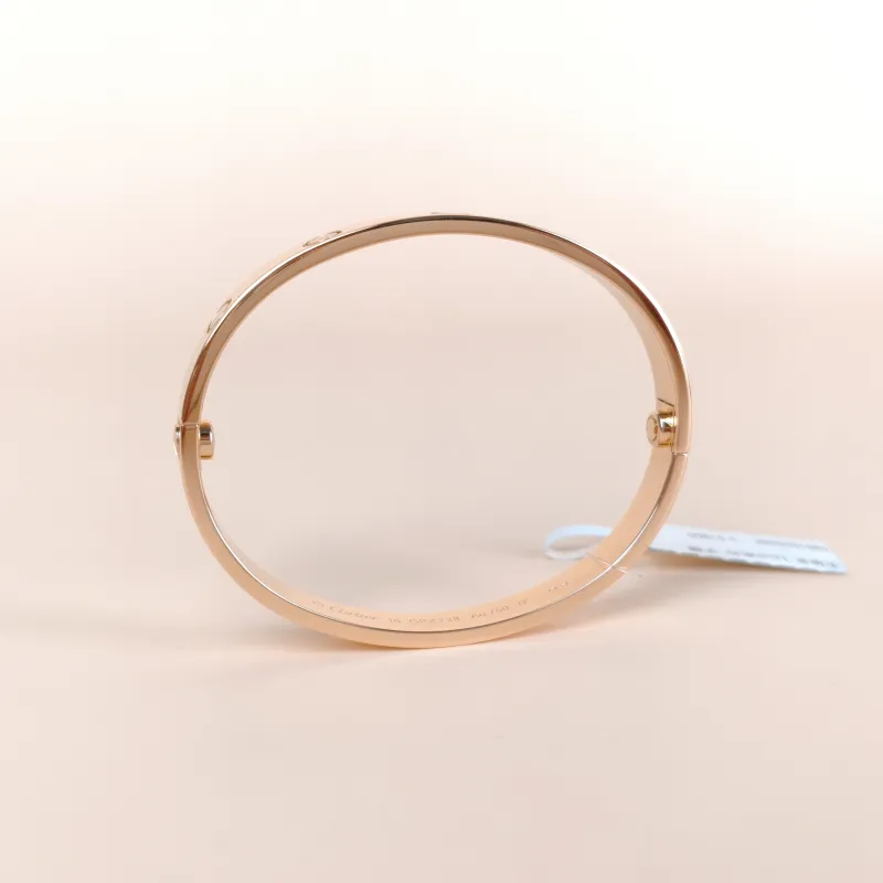 CARTIER Bangle Love Collection Bangle Rose Gold 18KR ose Gold Edition 16 — cover view 5 of 10