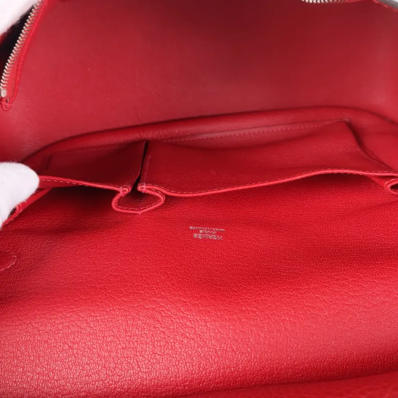 Hermès Crossbody Bag Jypsiere 28S5 Taurillon Clemence TC Calfskin Small28 × 12.5 × 23.5 cm — detail view 2 of 13