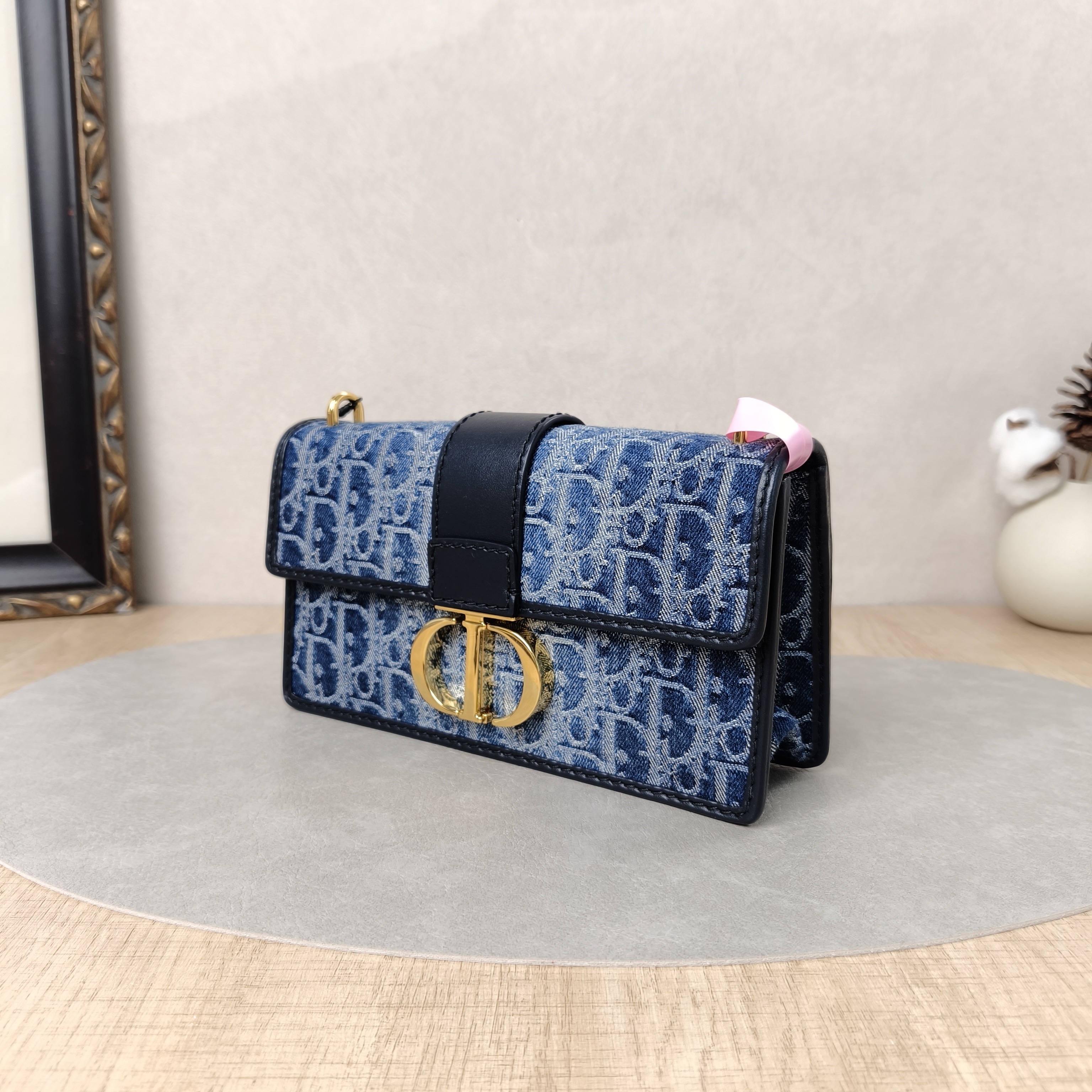DIOR Crossbody Bag30 Montaigne East-West 30Blue Small21 × 6 × 12 cm — cover view 2 of 6