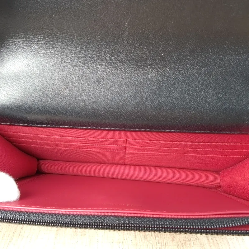 Chanel Crossbody Bag 19Bag WOC Black SL ambskin Mini 19.2 × 3.5 × 12.3 cm — detail view 1 of 11