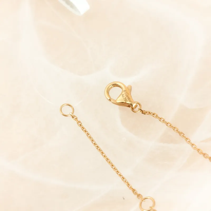 CARTIER Necklace Amulette de Necklace Pearl · White Mother-of-Pearl 18KY ellow Gold Small 40cm — cover view 5 of 10