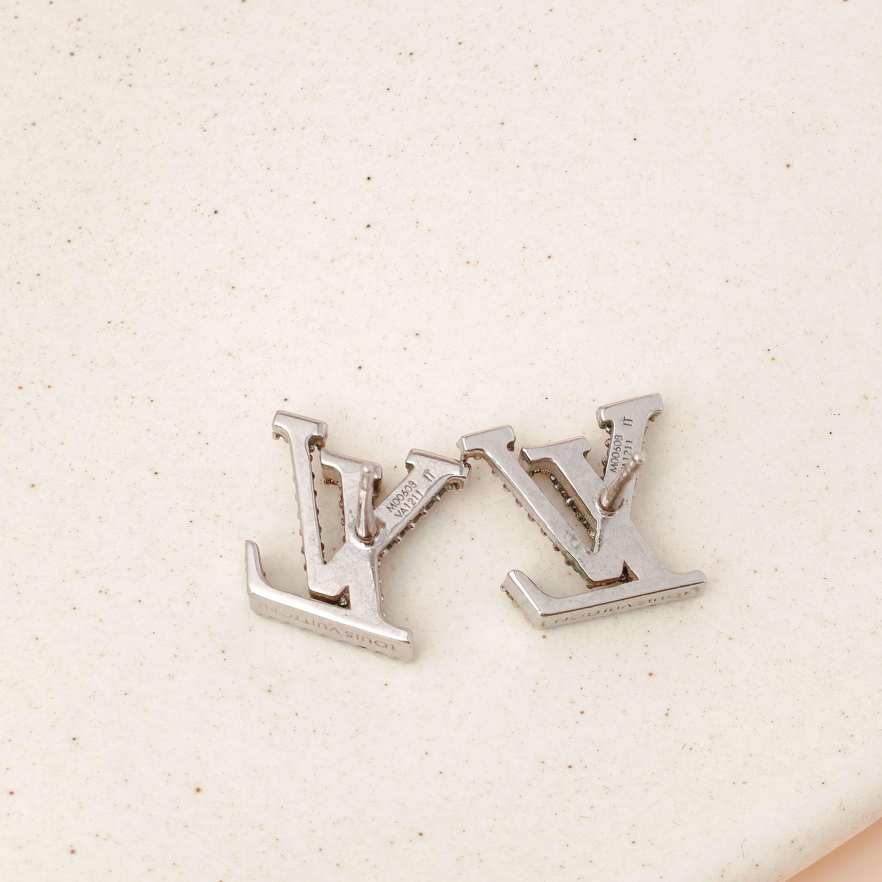 Louis Vuitton Earrings Earrings Silver One Size — cover view 6 of 8