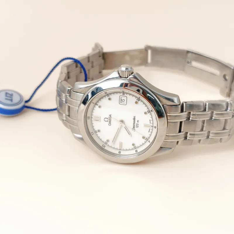 OMEGA Watch Collection Watch White 35mm Watch โ cover view 10 of 11