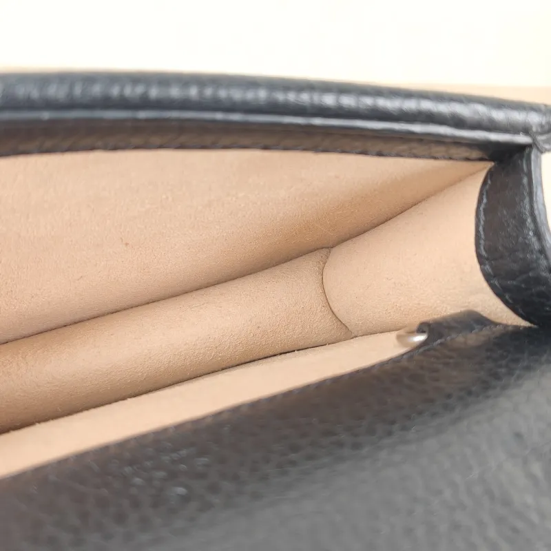 GUCCI Crossbody Bag Dionysus Black Calfskin Mini 16.5 × 4.5 × 10 cm — detail view 13 of 13