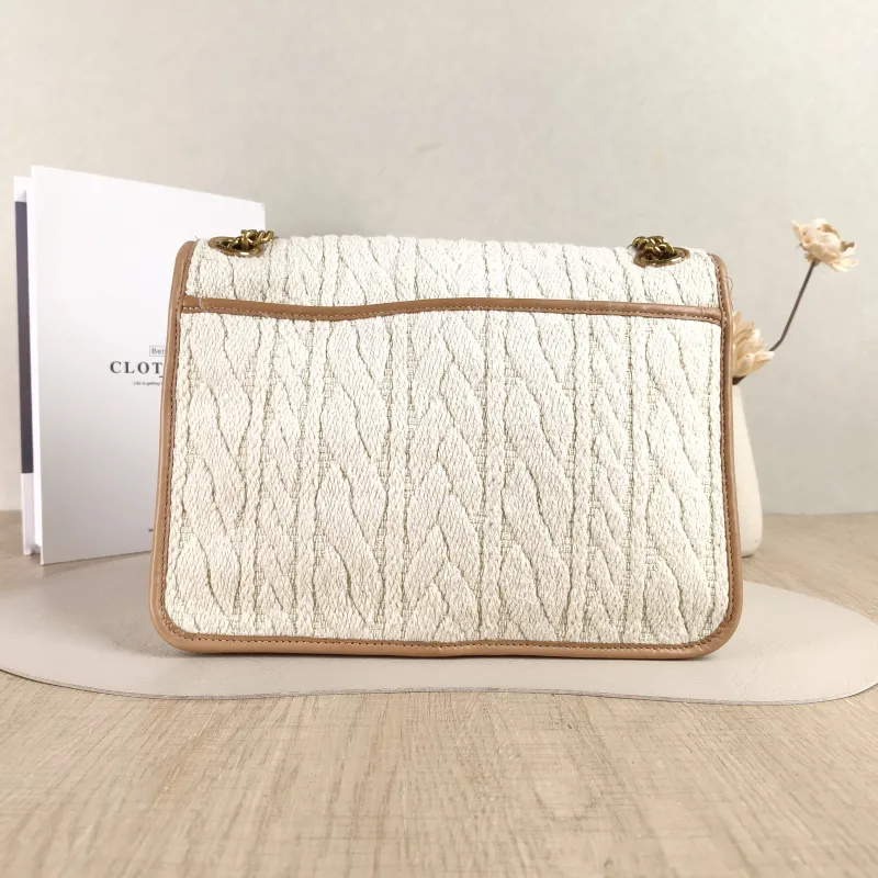 SAINT LAURENT Crossbody Bag Niki White D Medium28 × 8.5 × 20 cm — cover view 2 of 5