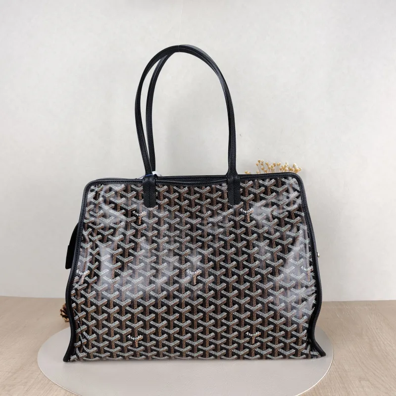 GOYARD Top Handle Bag hardy y tote Black PVC Small 40 × 17 × 31 cm — cover view 5 of 5