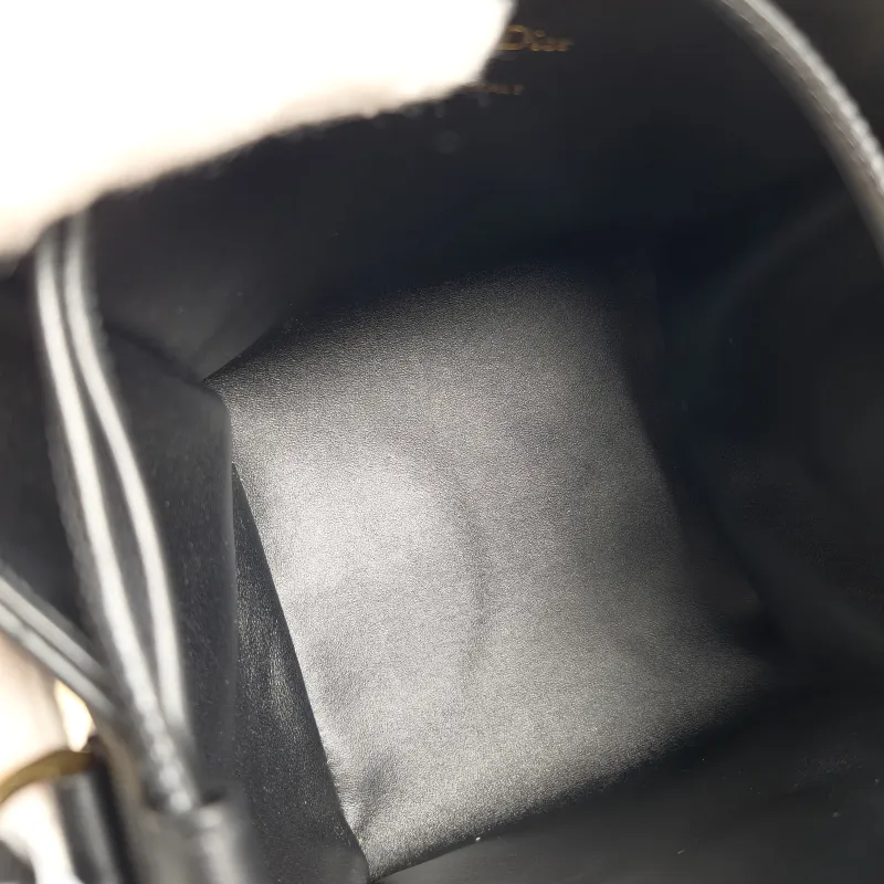 DIOR Shoulder Bag Nolita Black Calfskin One Size 14 × 14 × 14 cm — detail view 7 of 10