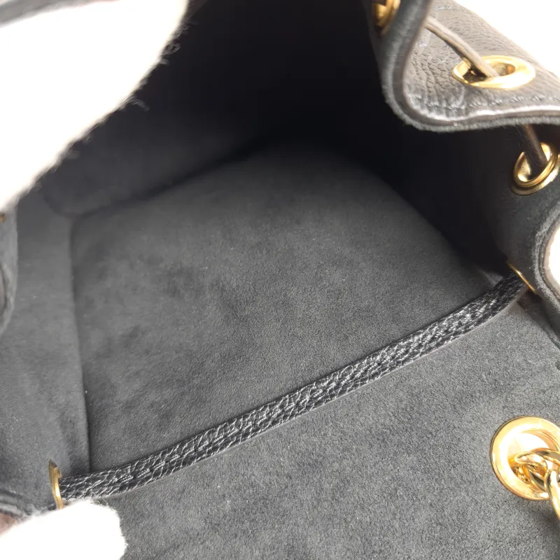 Louis Vuitton Backpack NANO NOÉ Backpack Black Calfskinnano15 × 10 × 19 cm — detail view 9 of 13
