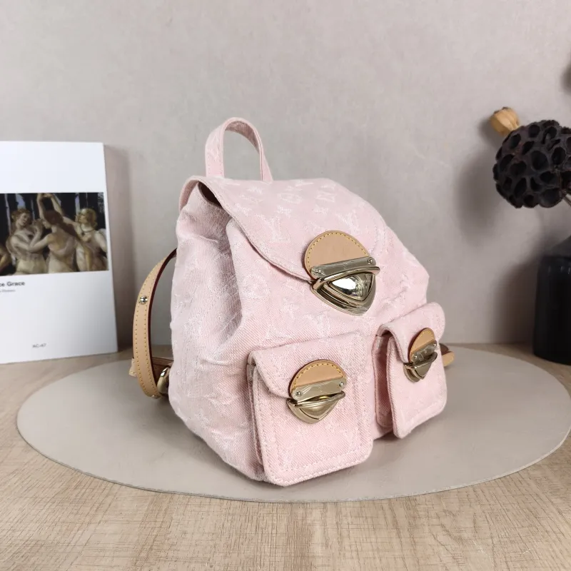 Louis Vuitton Backpack Venice Backpack Pink One Size 24 × 7 × 26 cm — cover view 3 of 6
