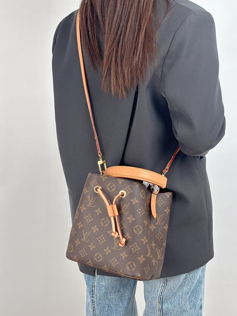 Louis Vuitton Crossbody Bag NÉONOÉ Bucket Bag BB Monogram PVC BB 20 × 13 × 20 cm — on-model view 2 of 3