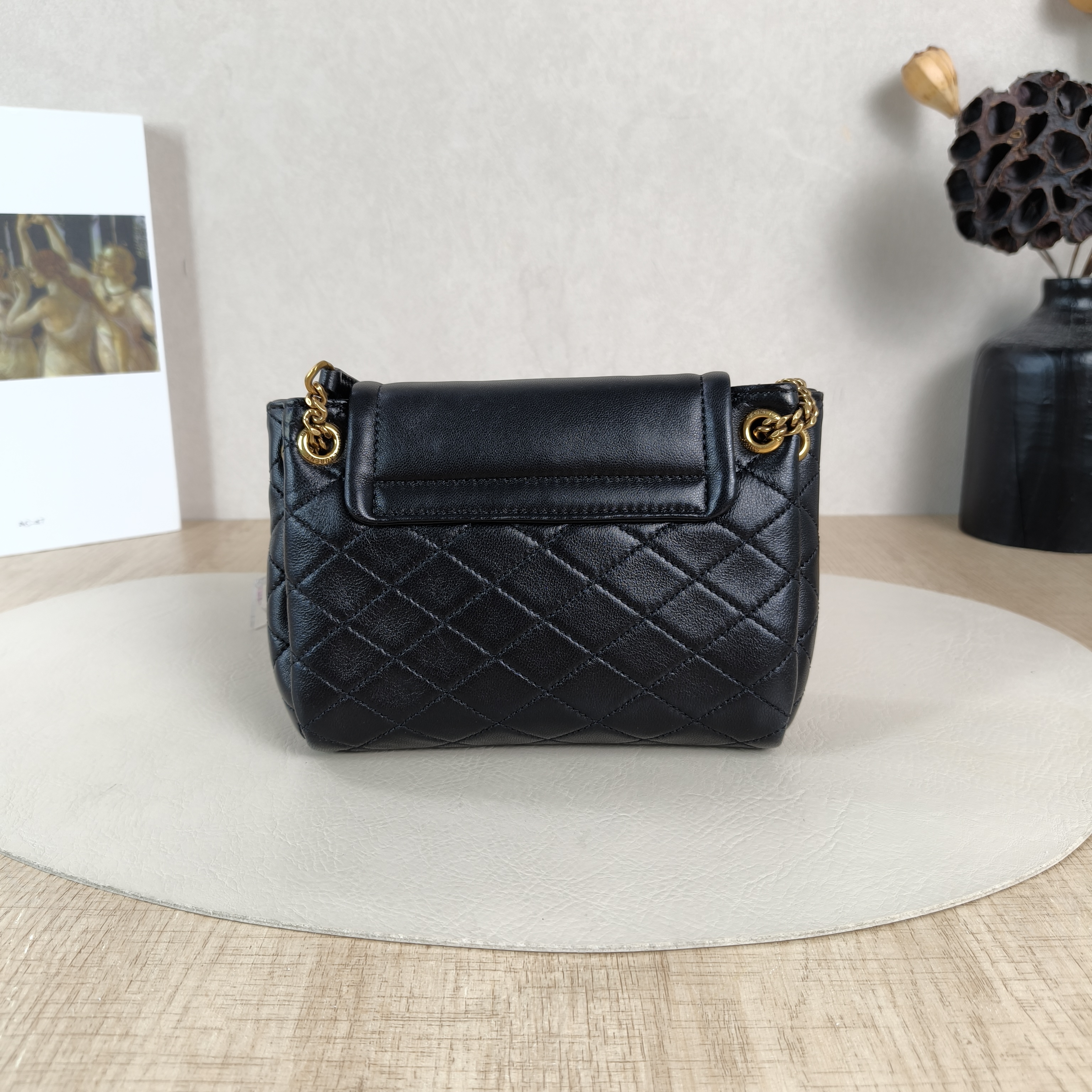 SAINT LAURENT Crossbody Bag NOLITA Black SL ambskinmini18 × 6 × 13 cm — cover view 4 of 5
