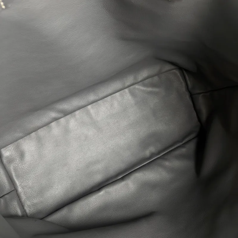 GOYARD Shoulder Bag SAINT LOUIS Shopping Tote Grey PVC Small 34 × 15 × 28 cm — detail view 9 of 10