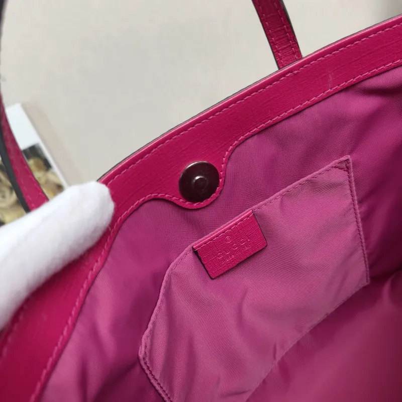 GUCCI Top Handle Bag tote Yellow PVC One Size20 × 10 × 20 cm — detail view 11 of 12