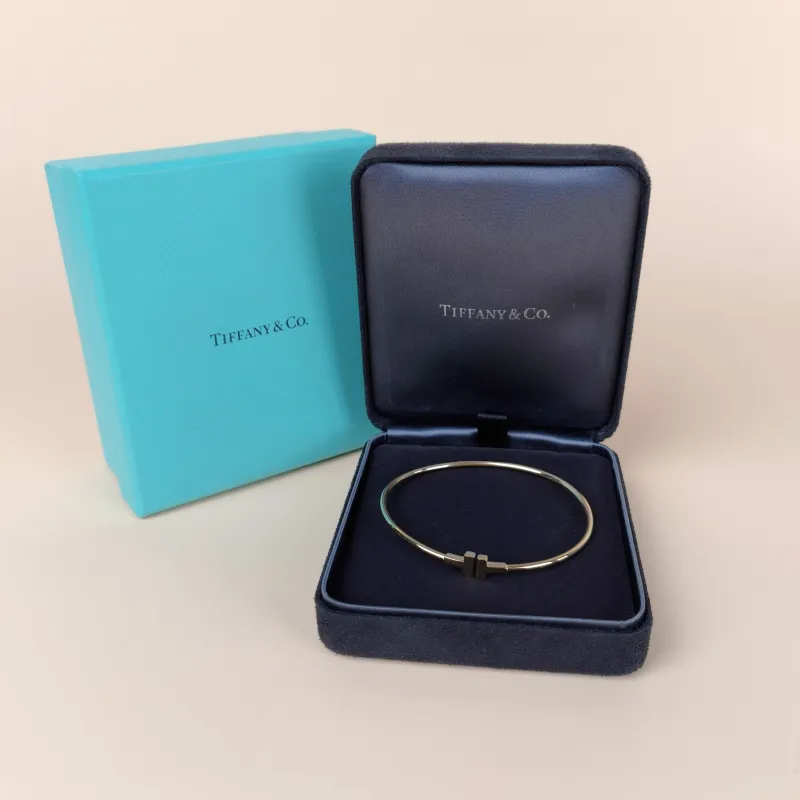 Tiffany&Co. Bangle T Collection T Yellow Gold Yellow Gold 18KY ellow Gold One Size17.1cm โ cover view 5 of 7