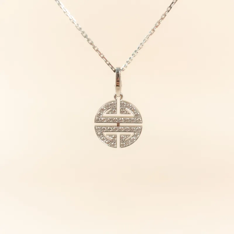 CARTIER Necklace Collection Necklace White Gold 18KW hite Gold Diamond One Size42cm