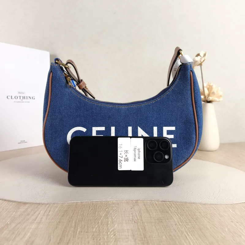 CELINE Shoulder Bag AVA Blue 24.5 × 7 × 16 cm — cover view 2 of 5