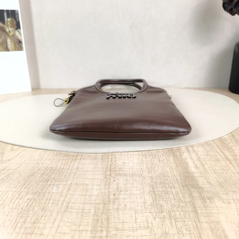 Miumiu Shoulder Bag IVY Tote Shopping Tote Calfskin Mini 20*24 — cover view 4 of 5