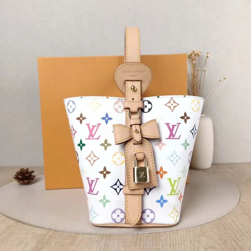 Louis Vuitton Top Handle Bag ALL IN BB Multicolore PVC BB 16 × 12 × 18 cm — cover view 4 of 6
