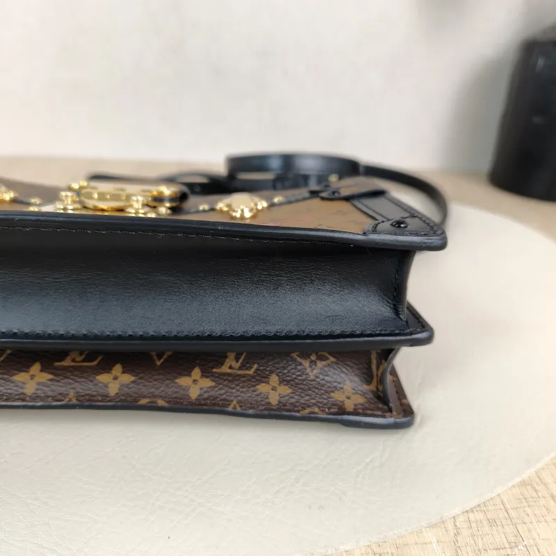 Louis Vuitton Crossbody Bag Trunk Clutch Box Monogram PVC Mini 20 × 5.5 × 12 cm — detail view 7 of 11