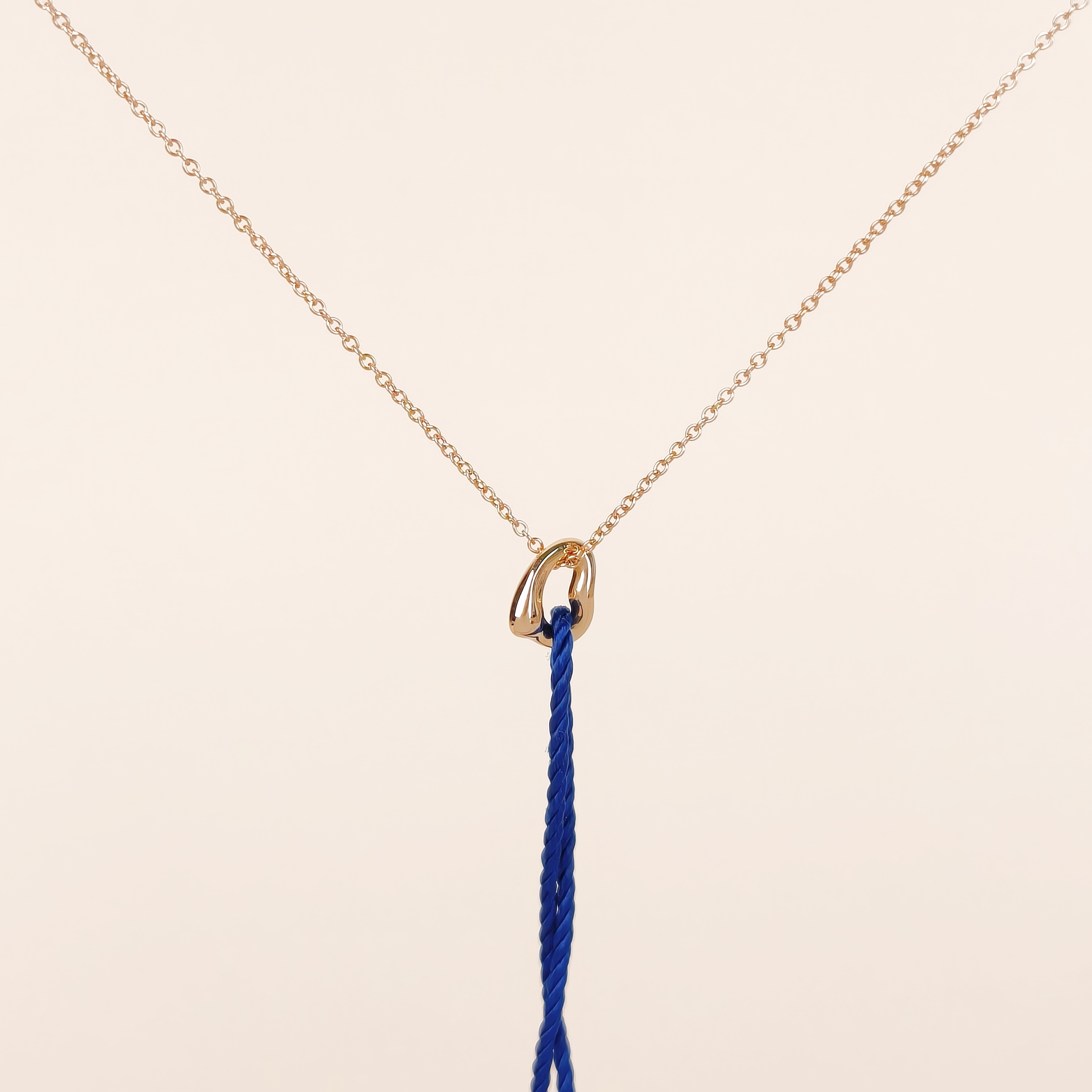 Tiffany&Co Jewelry . Elsa Peretti Open Heart 18K 41cm