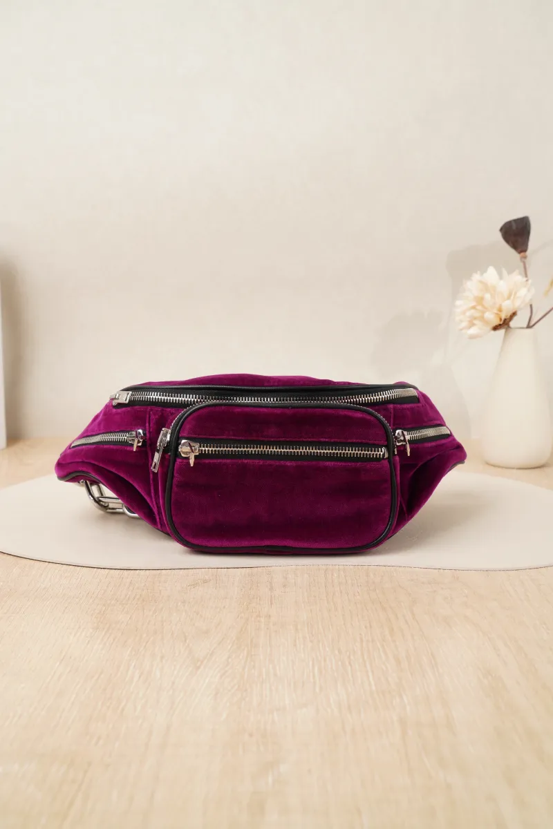 Alexander Wang Belt Bag Velvet · 33 × 10 × 12 cm — cover view 3 of 7