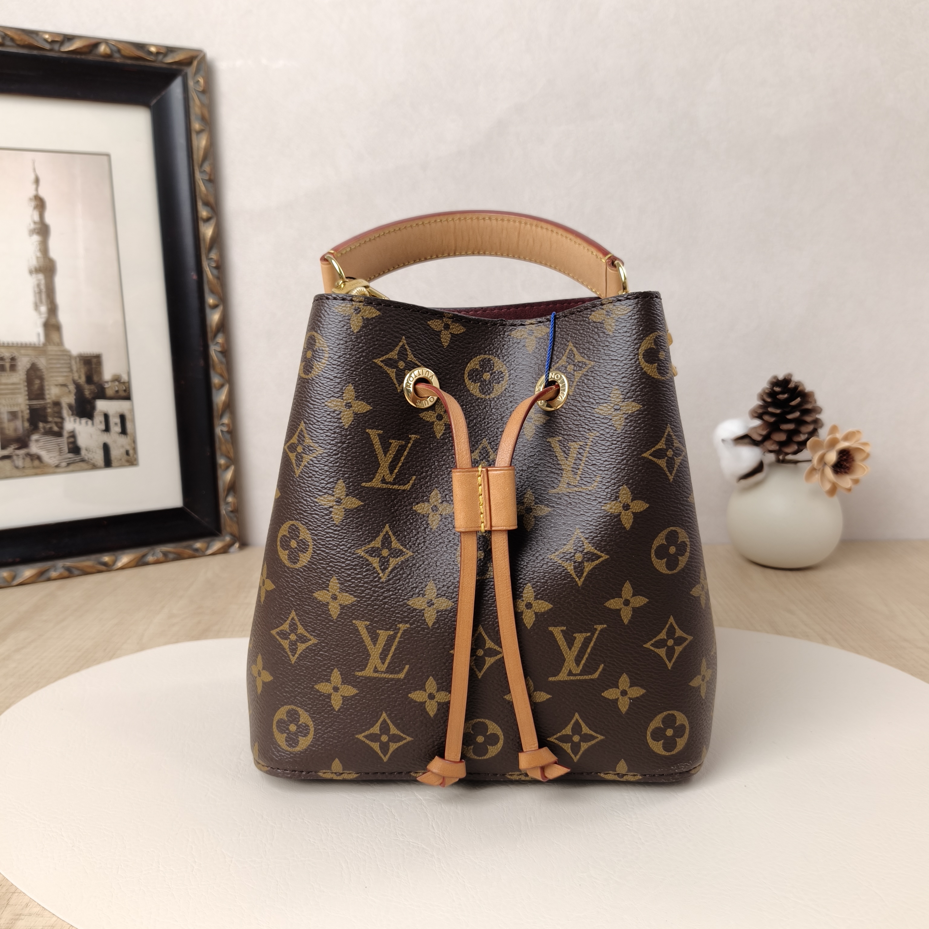 Louis Vuitton Crossbody Bag NÉONOÉ Bucket Bag BB Monogram PVCBB20 × 13 × 20 cm