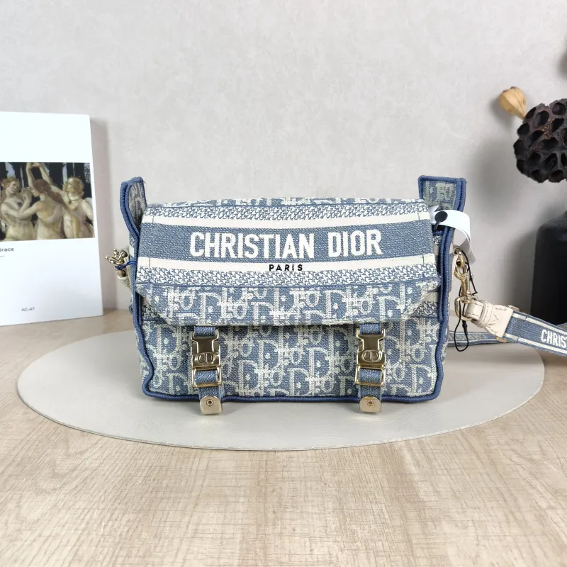 DIOR Crossbody Bag camp Messenger Bag Canvas Small23 × 8 × 15 cm