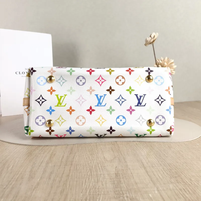 Louis Vuitton Crossbody Bag Carryall Multicolore PVC Small 29 × 12 × 24 cm — cover view 4 of 5