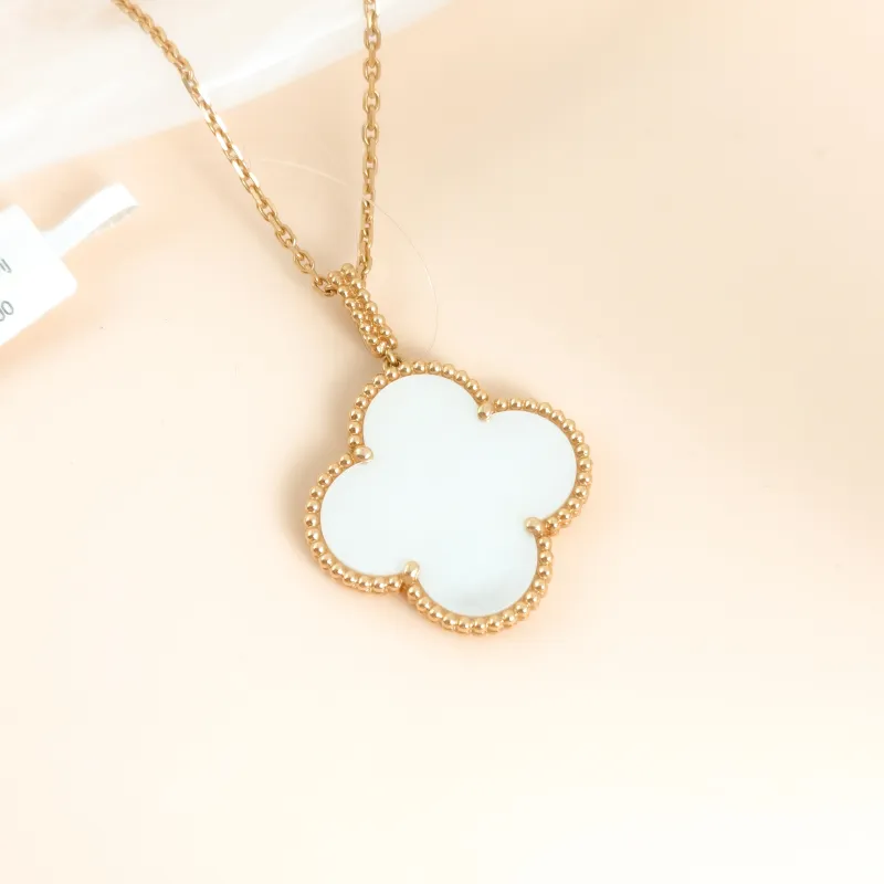 Van Cleef & Arpels Necklace Magic Alhambra Alhambra Collection Necklace Pearl · White Mother-of-Pearl 18KY ellow Gold Magic Large 90cm — cover view 3 of 8