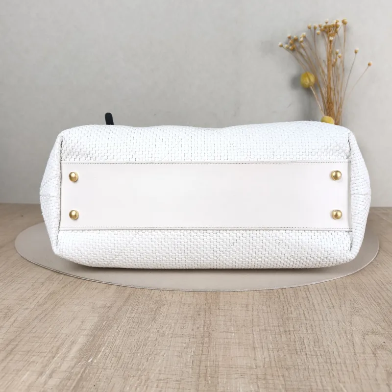 Chanel Shoulder Bag Tote Bag Woven One Size 30 × 13 × 31 cm — cover view 4 of 5