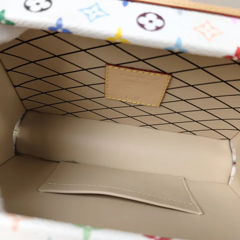 Louis Vuitton Crossbody Bag PETITE MALLE Box Multicolore PVC Mini 20 × 6 × 12.5 cm — detail view 11 of 14