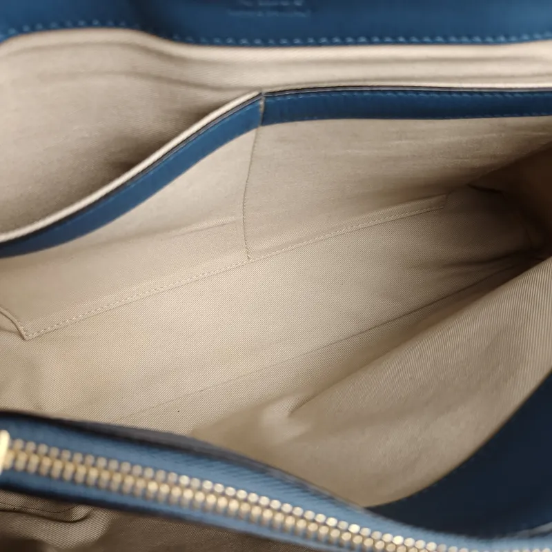 Chloé Crossbody Bag Crossbody Bag Blue Calfskin One Size 33 × 13 × 21 cm — detail view 6 of 12