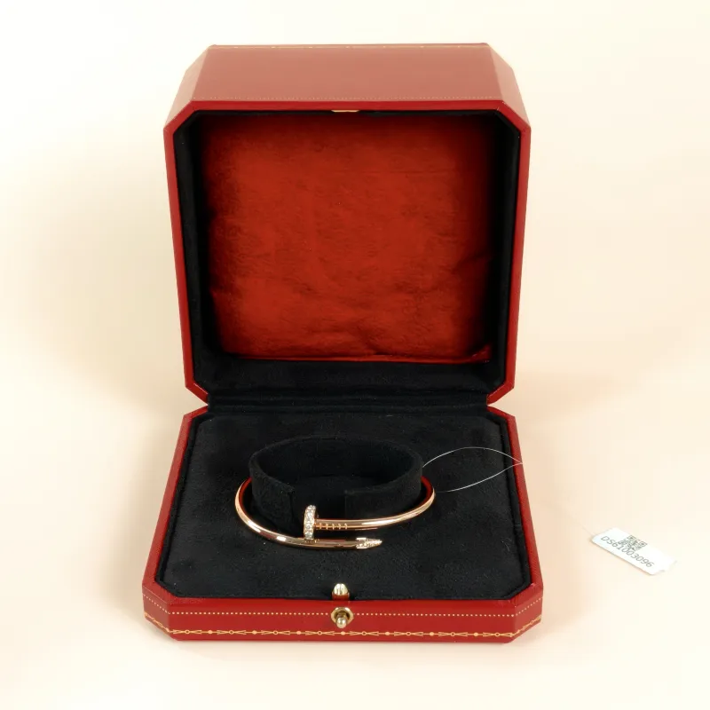 CARTIER Bangle Juste un Clou Bangle Rose Gold Diamond18KR ose Gold Edition 17 — cover view 5 of 8