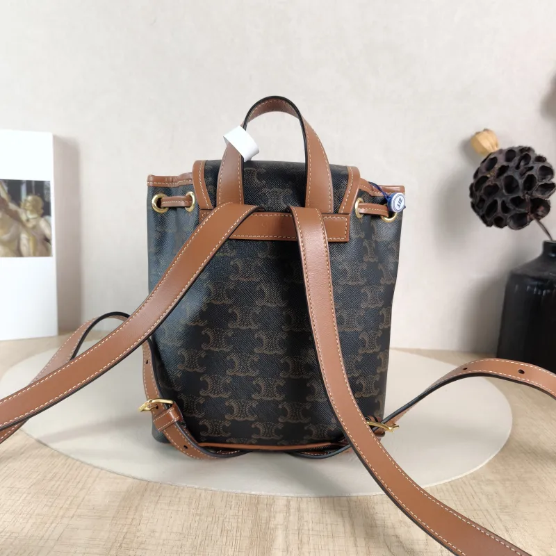 CELINE Backpack FOLCO Backpack Monogram PVC Mini 17 × 10 × 20 cm — cover view 5 of 5