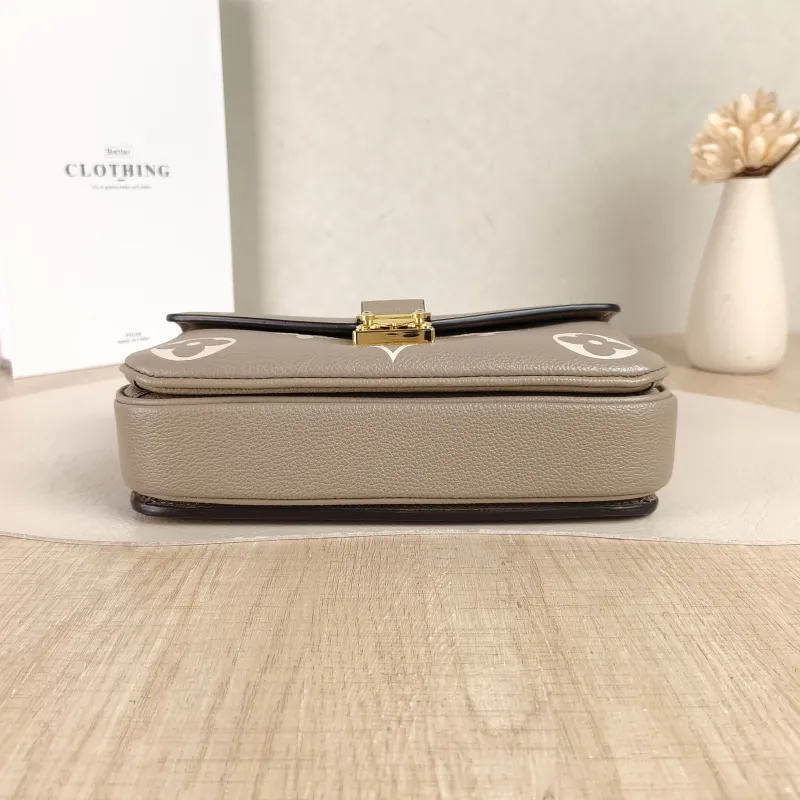 Louis Vuitton Crossbody Bag Pochette Métis East West Empreinte Embossed Calfskin Small21.5 × 6 × 13.5 cm — cover view 5 of 5