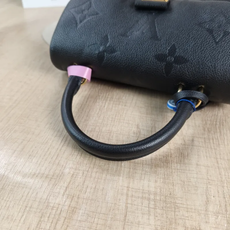 Louis Vuitton Crossbody Bag MADELEINE Black Empreinte Embossed Calfskin BB 24 × 8.5 × 17 cm — detail view 12 of 15