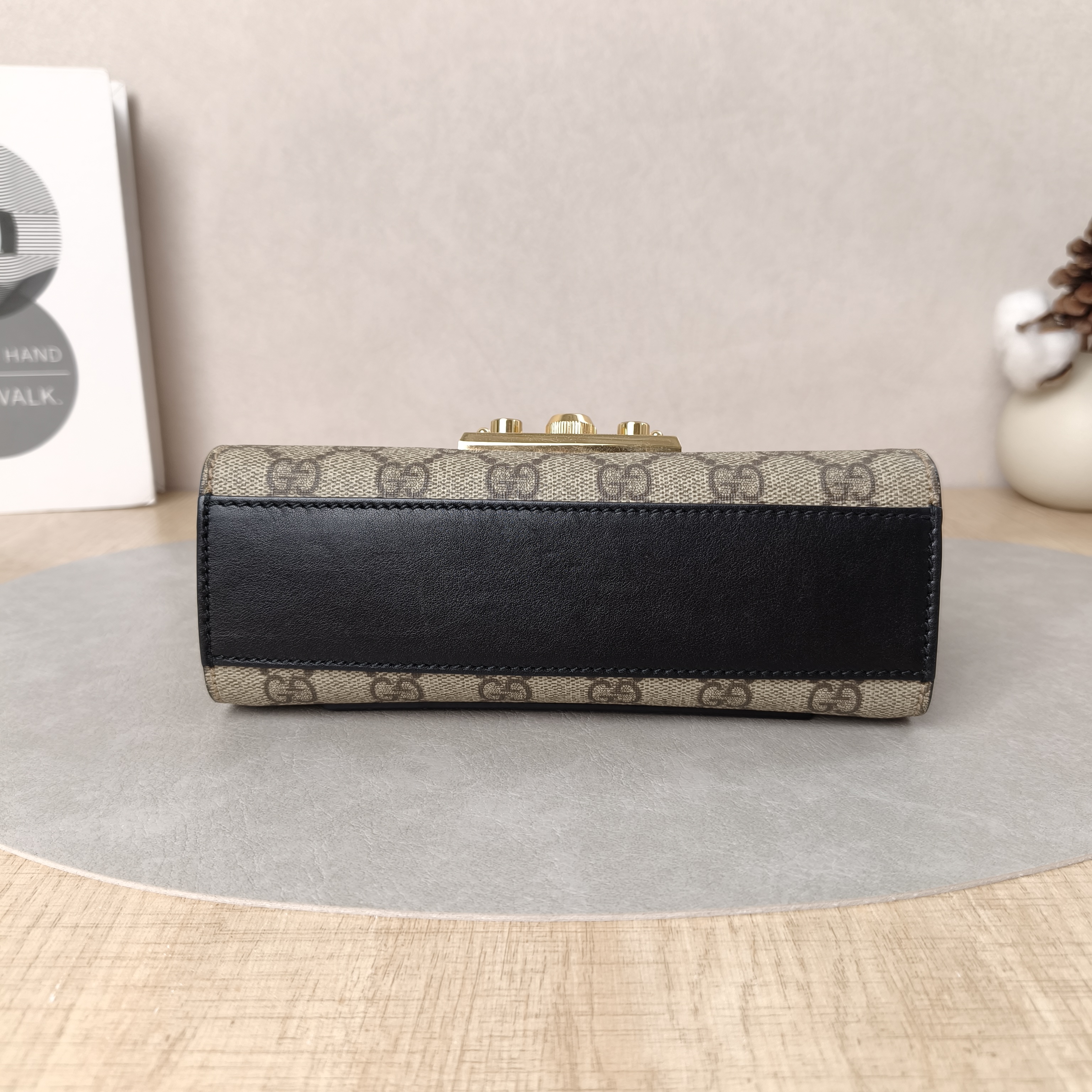 GUCCI Crossbody Bag Padlock Monogram PVC Small20.5 × 7.5 × 13 cm — cover view 4 of 5