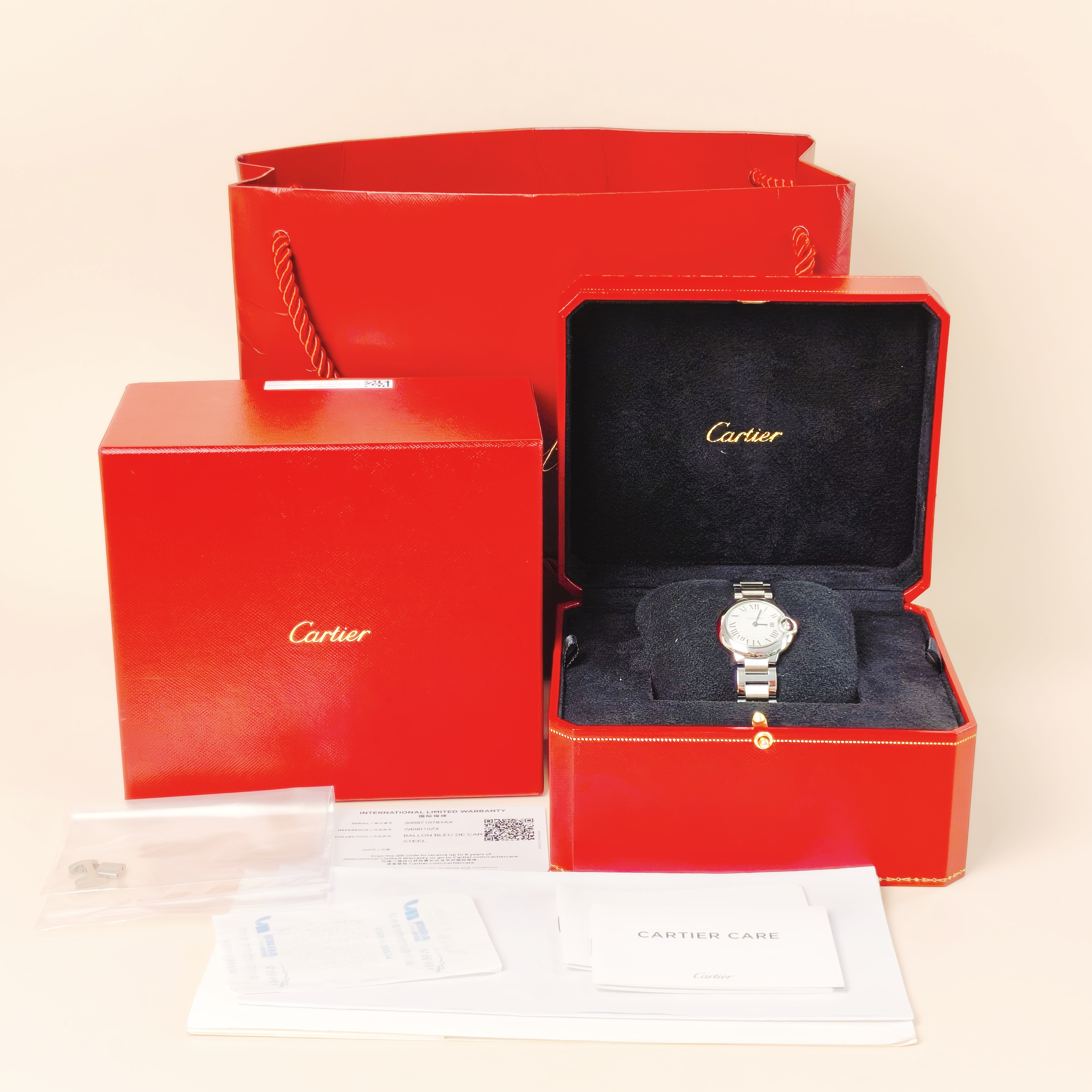 CARTIER Watch Ballon Bleu de Collection Watch Silver One Size28 — cover view 11 of 13